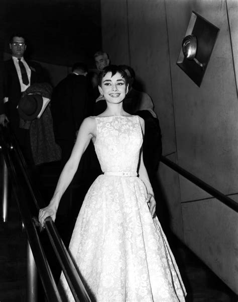 audrey hepburn in givenchy at the 1954 oscars|audrey givenchy suit.